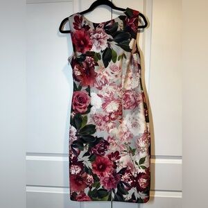 Calvin Klein Floral Dress Size 8